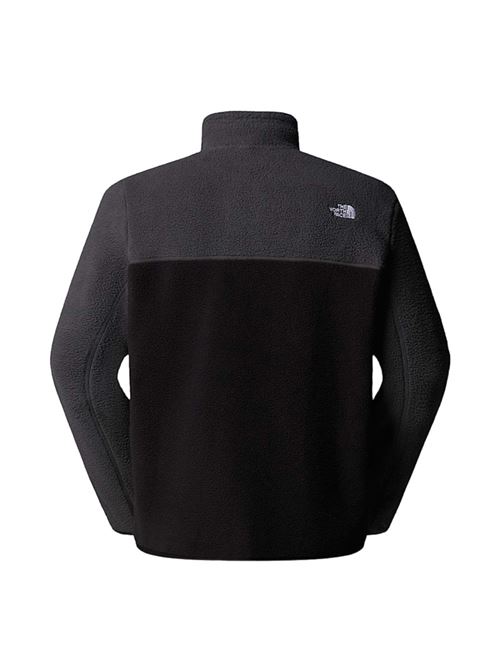 Giacca da uomo in pile, 1/4zip, tasca, colore black/grey. THE NORTH FACE | NF0A883SS5H1